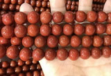 CAA5102 15.5 inches 12mm round red agate gemstone beads