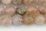 CAA5280 15.5 inches 6mm round sakura agate gemstone beads