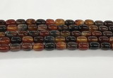 CAA5350 15.5 inches 10*14mm drum agate gemstone beads