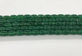 CAA5355 15.5 inches 10*14mm drum agate gemstone beads