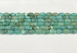 CAA5395 15.5 inches 8*12mm rice agate gemstone beads