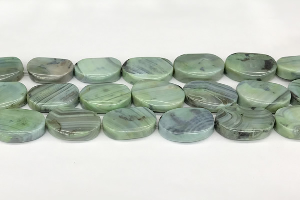 CAA5399 15.5 inches 18*25mm nuggets agate gemstone beads