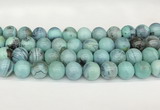 CAA5421 15.5 inches 14mm round agate gemstone beads