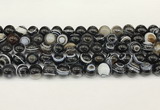 CAA5434 15.5 inches 12mm round agate gemstone beads