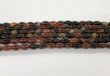 CAA5446 15.5 inches 8*12mm rice agate gemstone beads