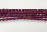 CAA5453 15.5 inches 8*12mm rice agate gemstone beads