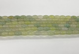 CAA5456 15.5 inches 8*12mm rice agate gemstone beads