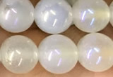 CAA5820 15 inches 8mm round AB-color agate beads