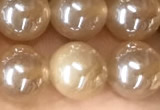 CAA5821 15 inches 8mm round AB-color agate beads