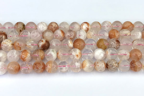 CAA5851 15 inches 9mm - 10mm round sakura agate beads