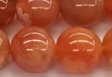 CAA5927 15 inches 12mm round red botswana agate beads