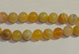 CAA87 15.5 inches 6mm round botswana agate gemstone beads