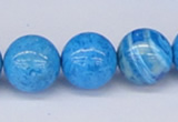 CAB224 15.5 inches 16mm round blue crazy lace agate beads