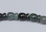 CAB426 15.5 inches 9*13mm vase-shaped moss agate gemstone beads