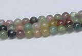 CAB431 15.5 inches 5mm round indian agate gemstone beads wholesale