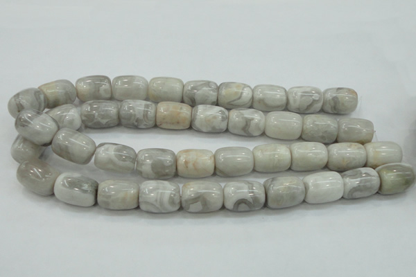 CAB904 15.5 inches 15*20mm drum natural crazy agate beads wholesale