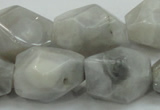 CAB905 15.5 inches 16*25mm nugget natural crazy agate beads wholesale