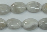 CAB911 15.5 inches 13*18mm oval natural crazy agate beads wholesale