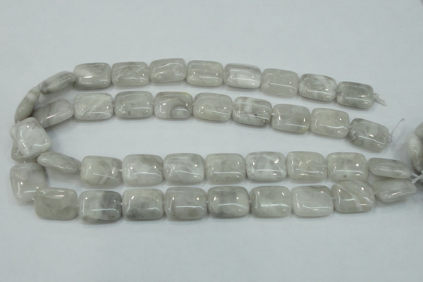 CAB922 15.5 inches 15*20mm rectangle natural crazy agate beads wholesale