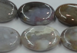 CAB960 15.5 inches 22*30mm oval ocean agate gemstone beads