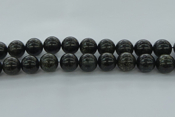 CAE08 15.5 inches 18mm round astrophyllite beads wholesale