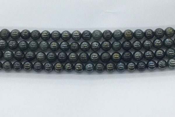 CAE121 15.5 inches 6mm round AB-color astrophyllite beads wholesale