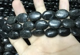 CAE300 15.5 inches 13*18mm oval astrophyllite beads wholesale