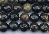 CAE310 15 inches 6mm round astrophyllite gemstone beads