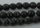 CAE35 15.5 inches 6mm faceted round astrophyllite beads wholesale