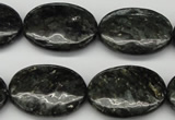 CAE59 15.5 inches 18*25mm oval astrophyllite beads wholesale