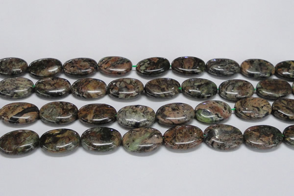 CAF129 15.5 inches 18*25mm oval Africa stone beads wholesale