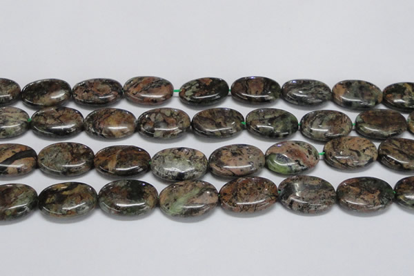 CAF130 15.5 inches 20*30mm oval Africa stone beads wholesale