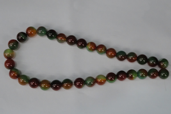 CAG1002 15.5 inches 12mm round rainbow agate beads wholesale