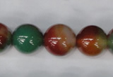 CAG1004 15.5 inches 16mm round rainbow agate beads wholesale