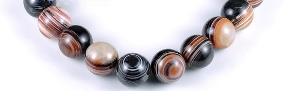 CAG149 20mm smooth round madagascar agate stone beads Wholesale