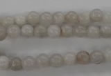 CAG1895 15.5 inches 6mm round grey agate beads wholesale