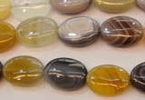 CAG2360 15.5 inches 13*18mm oval African botswana agate beads