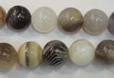 CAG2414 15.5 inches 12mm round Chinese botswana agate beads