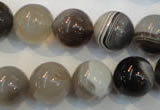 CAG2415 15.5 inches 14mm round Chinese botswana agate beads