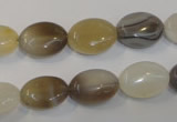 CAG2442 15.5 inches 10*14mm oval Chinese botswana agate beads