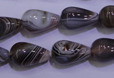 CAG2761 15.5 inches 12*20mm teardrop botswana agate beads wholesale