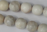 CAG3606 15.5 inches 14mm round natural crazy lace agate beads