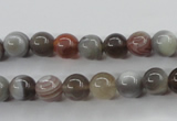 CAG3682 15.5 inches 8mm round botswana agate beads wholesale