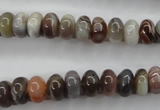 CAG3702 15.5 inches 5*8mm rondelle botswana agate beads wholesale