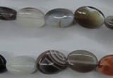 CAG3721 15.5 inches 10*14mm oval botswana agate beads wholesale