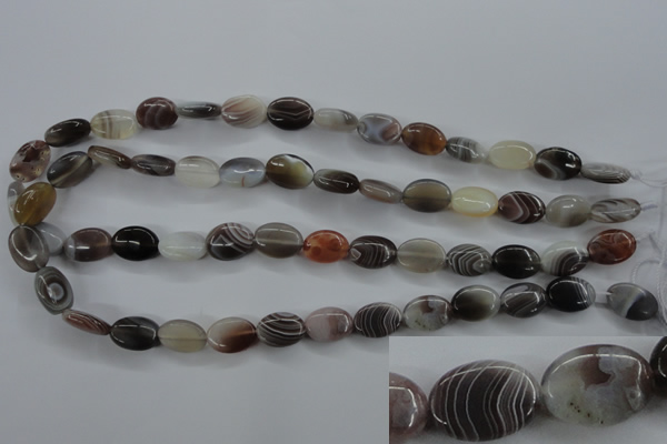 CAG3721 15.5 inches 10*14mm oval botswana agate beads wholesale