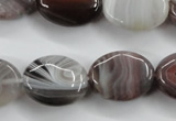 CAG3724 15.5 inches 15*20mm oval botswana agate beads wholesale