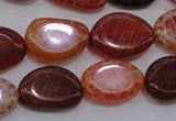 CAG4230 15.5 inches 12*16mm - 14*19mm freeform natural fire agate beads