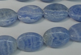 CAG4385 15.5 inches 13*18mm oval dyed blue lace agate beads