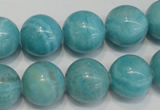 CAG4404 15.5 inches 12mm round dyed blue lace agate beads